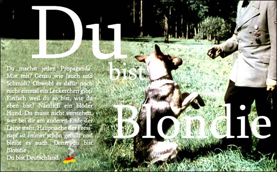 du bist blondie
