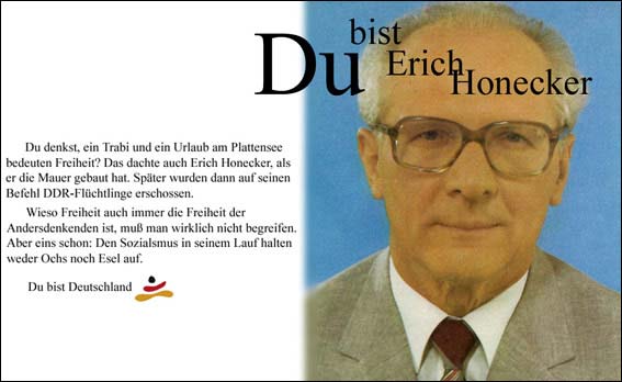 du bist erich honecker