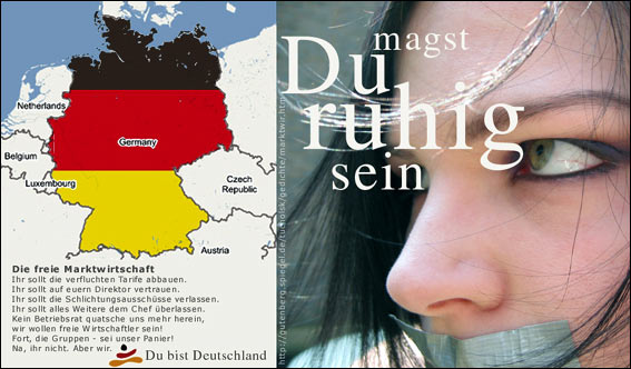 du magst ruhig sein