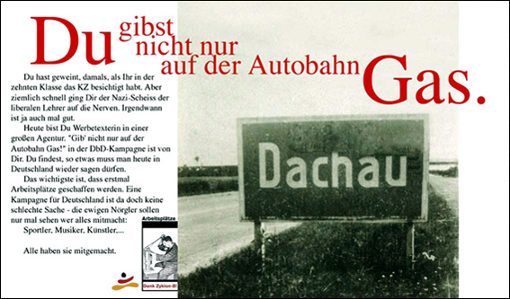 du gibst nicht nur auf der autobahn gas